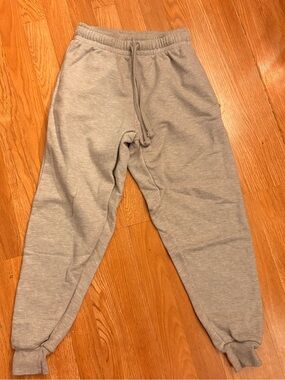 Gray sweats
